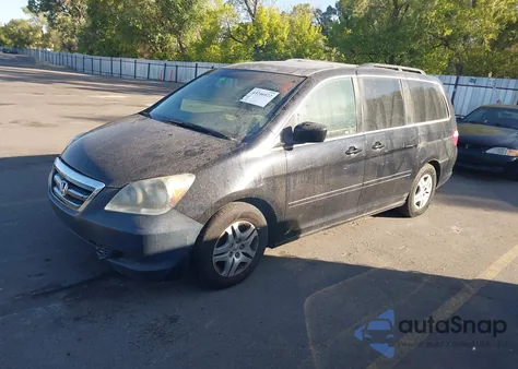2006 Honda Odyssey Exl z USA, uszkodzony, nr VIN 5FNRL38606B447141